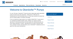 Desktop Screenshot of oberdorferpumps.com